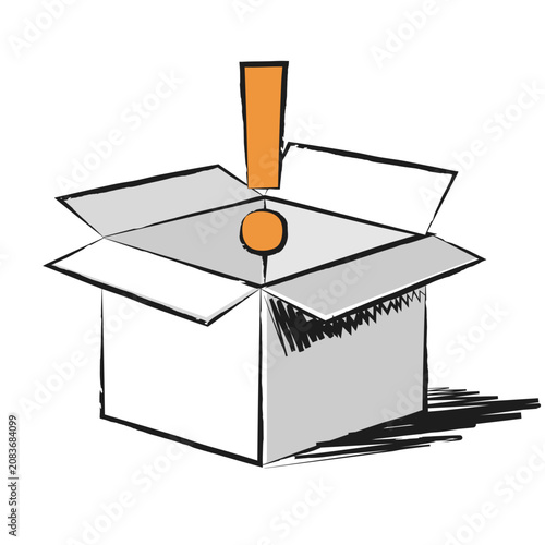 Hand Draw Boxes White