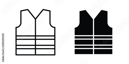 Photos Safety vest icon