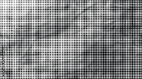 Monochrome black and white digital grid texture background with abstract, monochrome