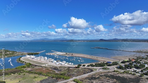 Fotografía Spectacular aerial photo of Bowen Queensland Australia