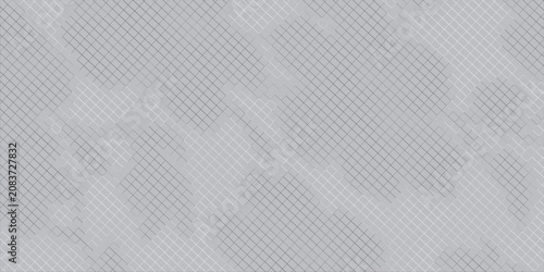 Gray Urban Camouflage Tile Pattern With Pixel Grid Texture For Background And Design