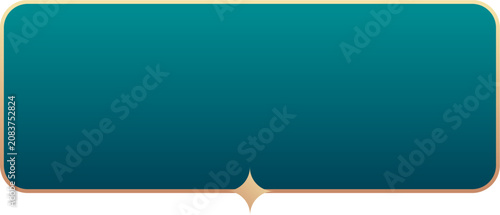 blue islamic box text