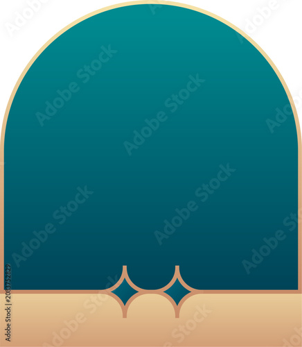 islamic vector illustration of an abstract background