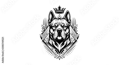 Photos King German Shepherd Dog Portrait.