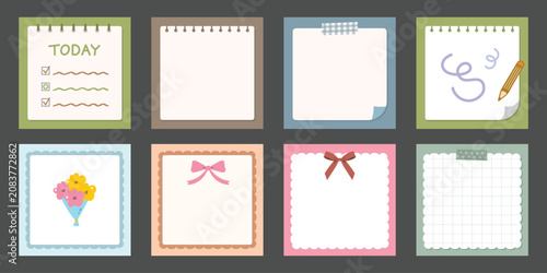 Decorative Label, Frame and Card Template Vector Collection