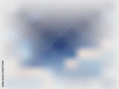 Принти на полотні Serene artistic rendition of an abstract blue grey atmospheric sky or vast open