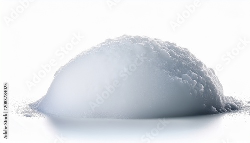Snowball Or Hailstone On A White Background