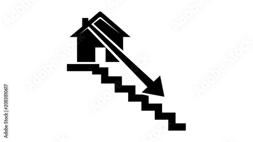 Photos Real Estate Market Downturn Icon
