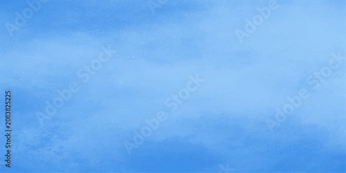 Bild auf Leinwand vibrant blue sky adorned with soft, wispy clouds, creating a serene and expansive backdrop for any project