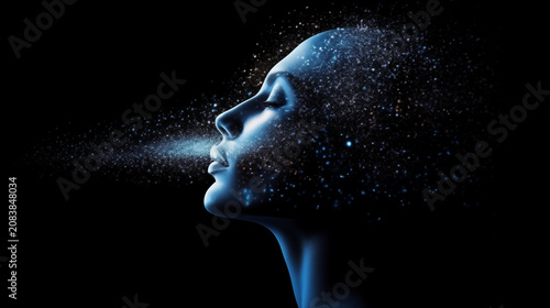 Digital human head profile