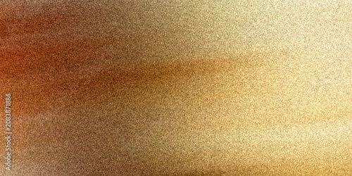 Foto Abstract background with heavy noise grain texture and horizontal light shift in warm gold and copper tones for luxury style