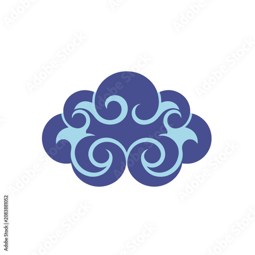 Wind Curl Ornament