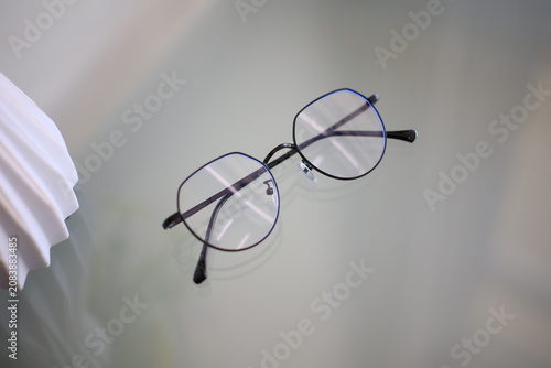 close up of glasses