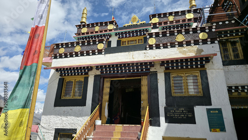 Key Monastery Prayer Hall Entrance