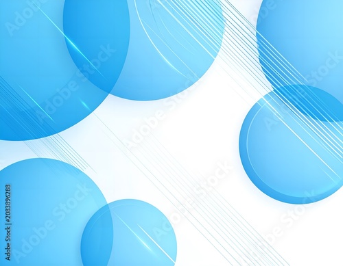 Abstract blue background with wavy lines. Vector illustration. Clip-art