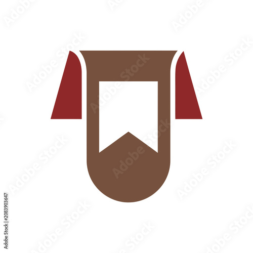 Ribbon Label Tail Festive Icon