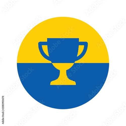 Round Pin Badge Icon