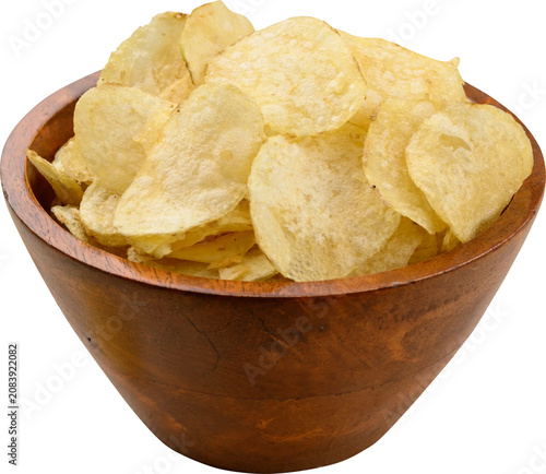 Potato Chips Without Background