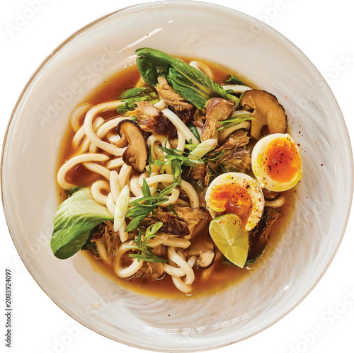 Udon Noodle Without Background