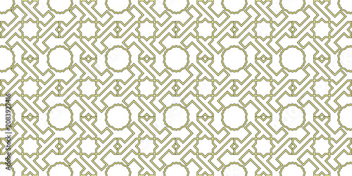 Foto An elegant seamless Islamic geometric pattern