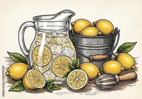 Sun-Kissed Squeeze: A Lemonade Rhapsody