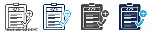 Photography syntax icon sheet multiple concept