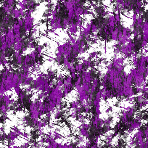 Intense purple grunge texture with heavy splatter and scratch as cut out PNG
