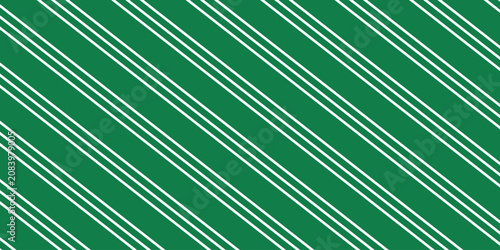 Fotografie Vintage green candy cane stripes Christmas holiday Vector Pattern