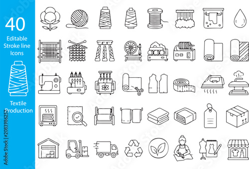 Textile Production, Textile Manufacturing, Textile Factory, Fabric Production, Fabric Manufacturing, 