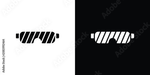 Shutter sunglasses icon