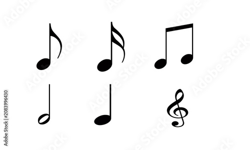 Music instrument set vector illustration on transparent background.