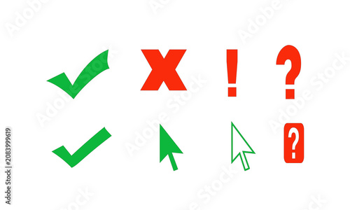 set of  signs.