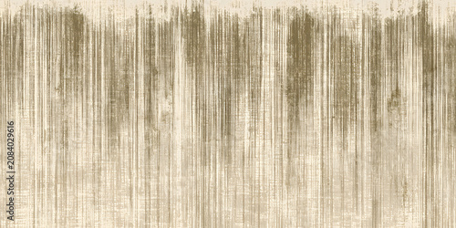 A smooth, abstract patterned backdrop with faded vertical stripes in warm beige and light brown hues, evoking woven fabric.