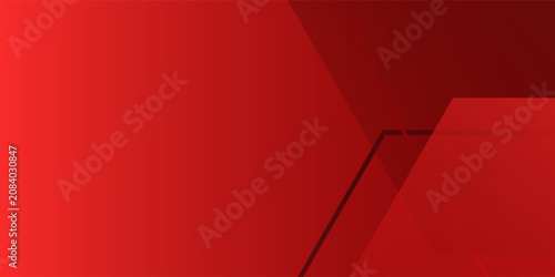 Abstract red hexagon background. Modern and Creative Trend design abstract