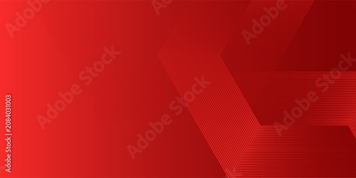 Abstract red hexagon background. Modern and Creative Trend design abstract modern art