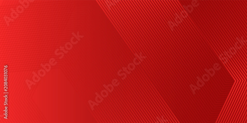 Abstract red hexagon background. Modern and Creative Trend design art for banner
