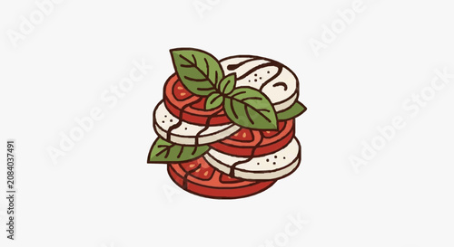 Colorful woven basket filled with fresh strawberries.