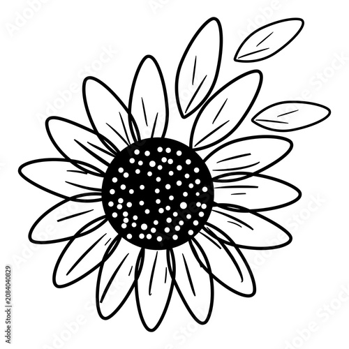 Sunflower Floral Artwork