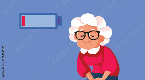 Konstfotografi Confused Senior Man With Question Mark And Puzzle Pieces Above Head Vector