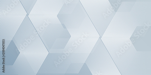 Fotografi Abstract with dynamic wavy hexagon texture suitable for wallpaper design abstrac