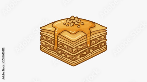 Tableau sur toile Golden wooden treasure chest with intricate carvings.