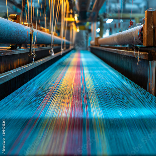 Textile industry - Weaving and warping