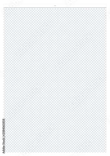 Blank grid paper with a light pattern for design and notes  