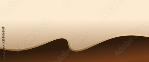 Brown luxury background vector design. Luxury background with curved gold line. Suit for banner, backdrop, presentation template, voucher, certificate, brochure, poster, etc