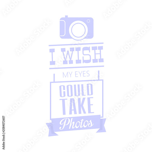 ILLUSTRATION OF CAMERA ISOLATED