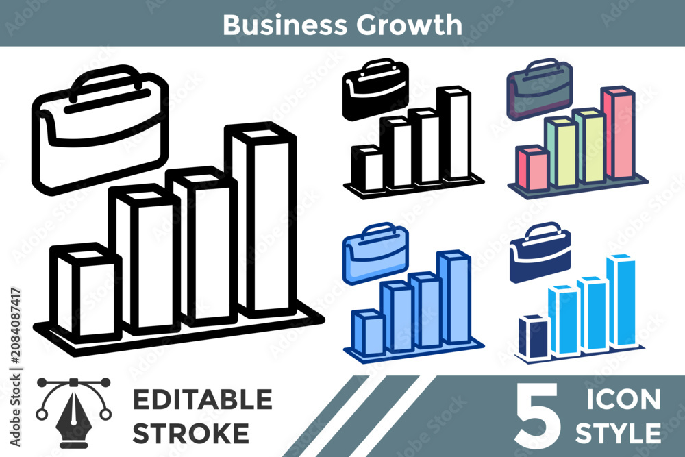 Obraz premium Business Growth