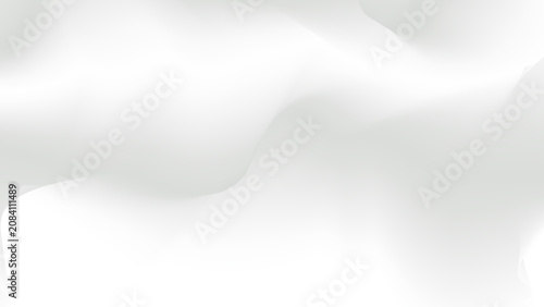 Soft gray and white abstract wavy background with smooth gradients.