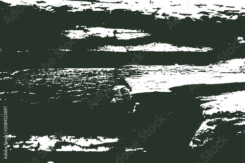 Foto Cracks stone texture, vector template Broken material background, black and whit