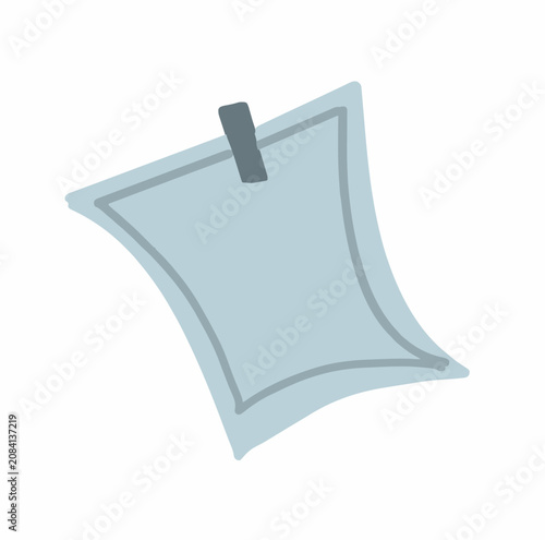 Blank sticky notes 