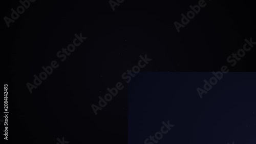 Animated text sequence displaying words obey, submit and control on black